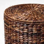 Pouf Contenitore Intrecciato Espresso - Threshold designed with McGee