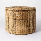 Pouf Contenitore Intrecciato Espresso - Threshold designed with McGee