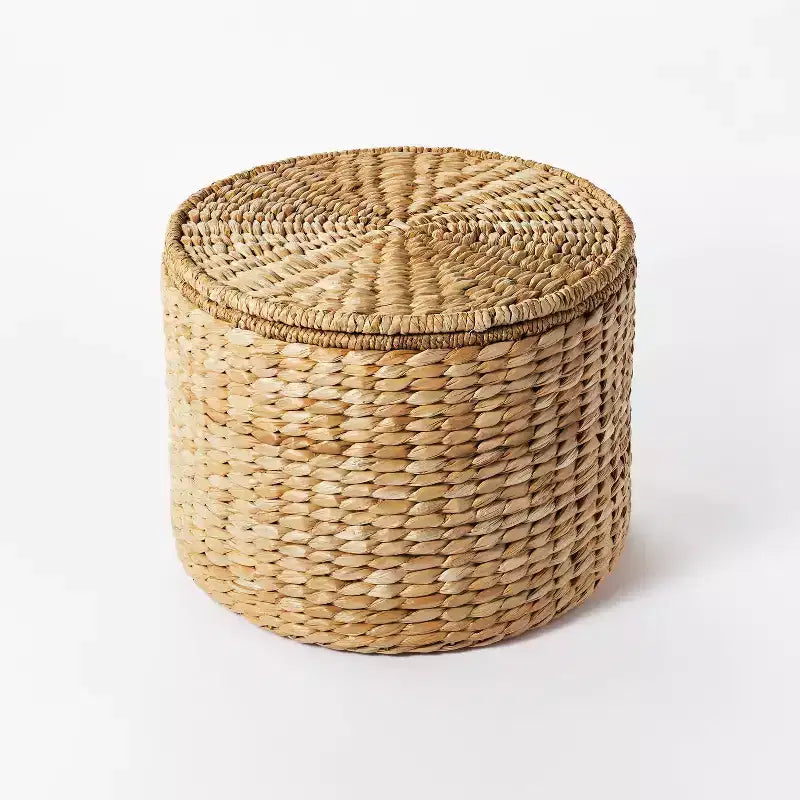 Pouf Contenitore Intrecciato Espresso - Threshold designed with McGee