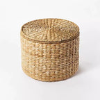 Pouf Contenitore Intrecciato Espresso - Threshold designed with McGee