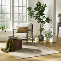 Woven Storage Ottoman Espresso - Threshold designed with McGee