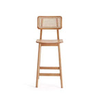 Sgabello da bar altezza bancone Versailles Wood - Manhattan Comfort
