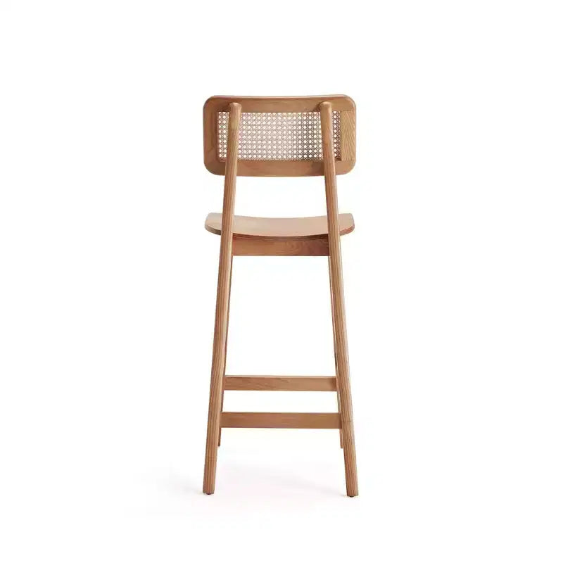Sgabello da bar altezza bancone Versailles Wood - Manhattan Comfort