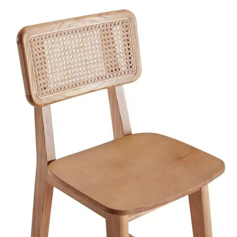 Sgabello da bar altezza bancone Versailles Wood - Manhattan Comfort
