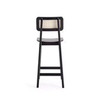 Sgabello da bar altezza bancone Versailles Wood - Manhattan Comfort