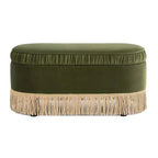 Panca contenitore ovale Jennifer Taylor Home Serena 38 pouf