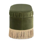 Panca contenitore ovale Jennifer Taylor Home Serena 38 pouf