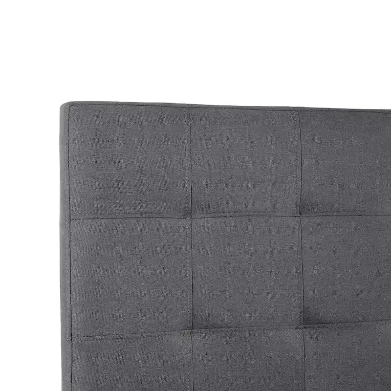 Testata da letto queen-size imbottita, testiera imbottita regolabile in altezza, testiera in tessuto imbottito di alta qualità.