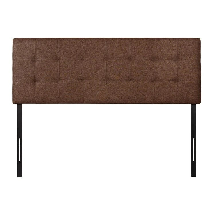Testata da letto queen-size imbottita, testiera imbottita regolabile in altezza, testiera in tessuto imbottito di alta qualità.