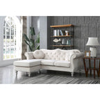 Divano Hollywood Velvet con Chaise Longue Reversibile