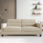 CraftPorch Clean and Minimalist Linen Upholstered Sofa