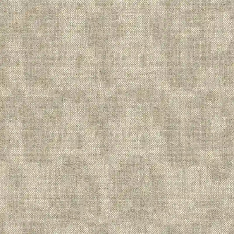 Divano rivestito in lino pulito e minimalista