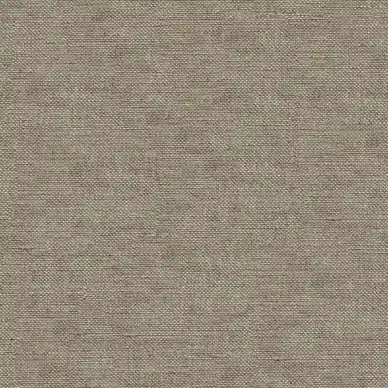 Divano rivestito in lino pulito e minimalista