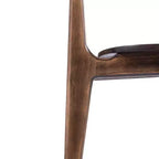 Flash Furniture Verona Set di 2 Sedie da Pranzo Commerciali in Legno Massello con Schienale Curvo Ovale