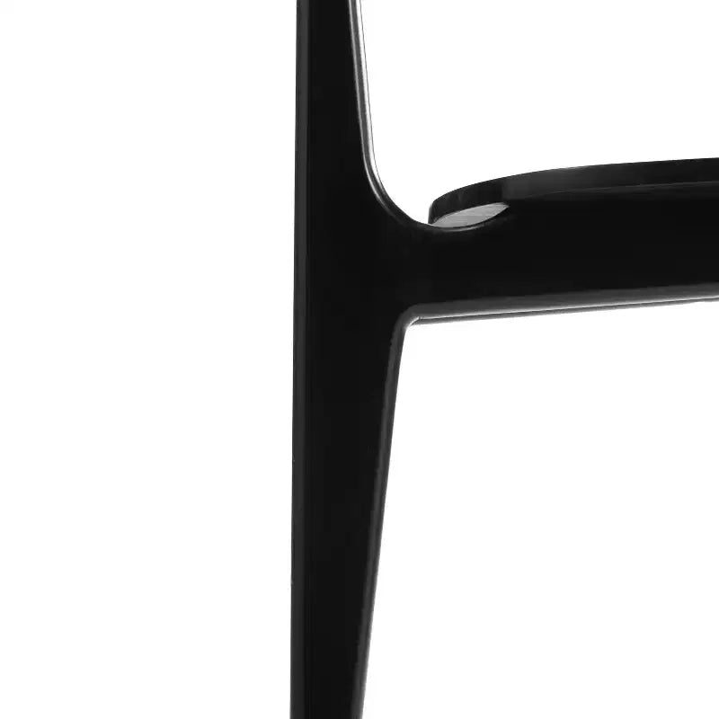 Flash Furniture Verona Set di 2 Sedie da Pranzo Commerciali in Legno Massello con Schienale Curvo Ovale