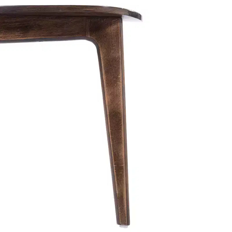 Flash Furniture Verona Set di 2 Sedie da Pranzo Commerciali in Legno Massello con Schienale Curvo Ovale