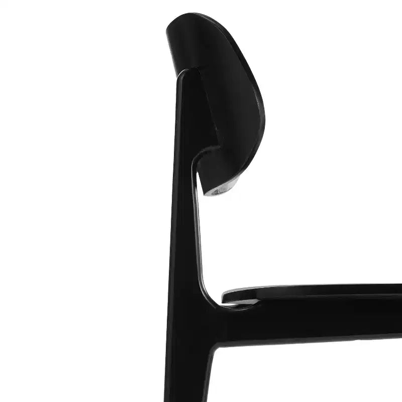 Flash Furniture Verona Set di 2 Sedie da Pranzo Commerciali in Legno Massello con Schienale Curvo Ovale