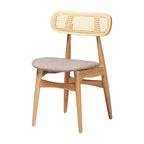 Set da pranzo 7 pezzi Baxton Studio Tarana in legno stile moderno di metà secolo