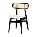 Set da pranzo 7 pezzi Baxton Studio Tarana in legno stile moderno di metà secolo