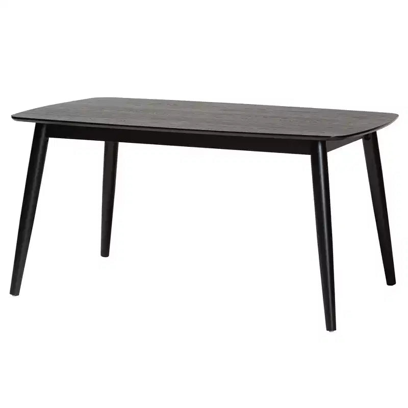 Set da pranzo 7 pezzi Baxton Studio Tarana in legno stile moderno di metà secolo