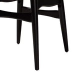 Set da pranzo 7 pezzi Baxton Studio Tarana in legno stile moderno di metà secolo