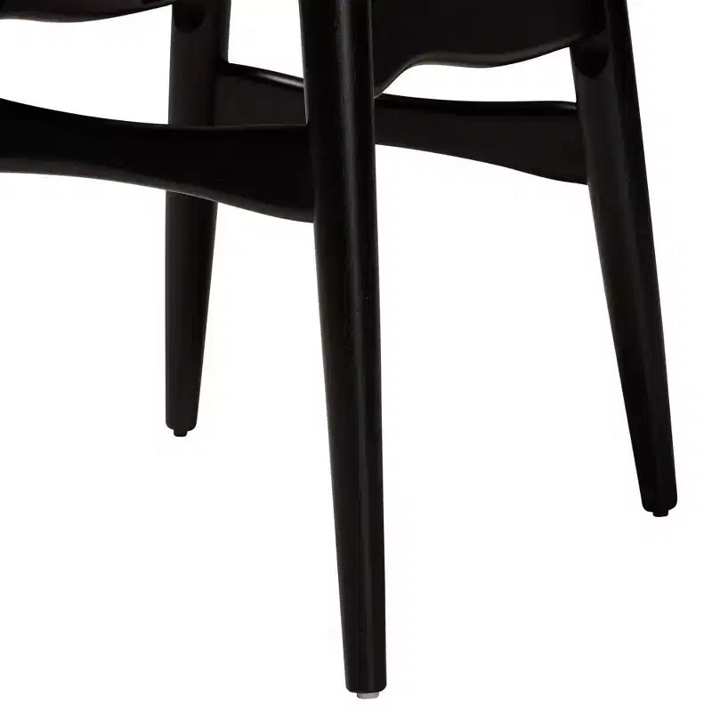 Set da pranzo 7 pezzi Baxton Studio Tarana in legno stile moderno di metà secolo