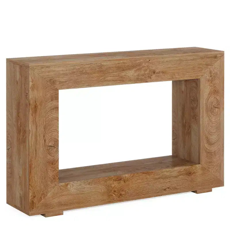 Tribesigns Tavolo consolle da ingresso stile rustico 47 pollici