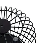 Tavolino Moderno Mid-Century LeisureMod Runswick - Tavolino d'Appoggio in Legno e Metallo con Vano Contenitore a Scomparsa e Vano Segreto