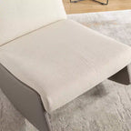 Poltrona a dondolo reclinabile moderna in velluto a coste da 24,8 W con poggiapiedi, sedia a dondolo imbottita morbida per cameretta, 4Q-ModernLuxe