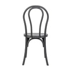 Set di 2 sedie Thonet di Emma and Oliver in resina effetto legno resistenti alle intemperie per uso interno/esterno