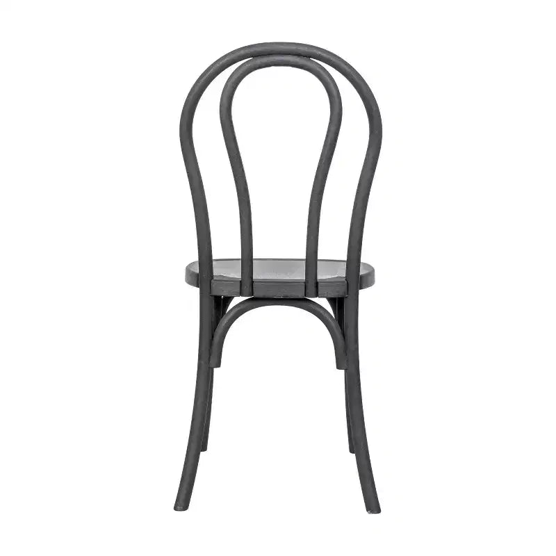 Set di 2 sedie Thonet di Emma and Oliver in resina effetto legno resistenti alle intemperie per uso interno/esterno
