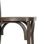 Set di 2 sedie Thonet di Emma and Oliver in resina effetto legno resistenti alle intemperie per uso interno/esterno