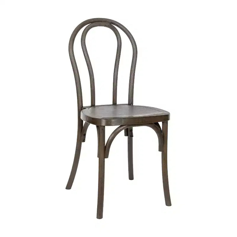 Sedia Thonet Emma e Oliver effetto legno resistente alle intemperie in resina per interni ed esterni