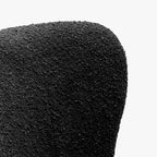 WestinTrends Genevieve Poltroncina Accento Senza Braccioli in Bouclé, Larga 63,5 cm