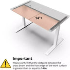Stand Up Desk Store Cassetto a scomparsa sotto la scrivania per scrivanie regolabili in altezza