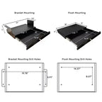 Stand Up Desk Store Cassetto a scomparsa sotto la scrivania per scrivanie regolabili in altezza