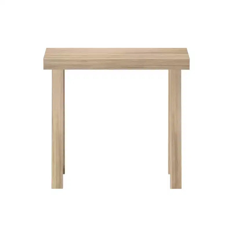 Plank+Beam 36 Console da Tavolo in Legno Massello, Tavolo da Divano Classico Stile Fattoria, Tavolo Stretto da Ingresso per Corridoio