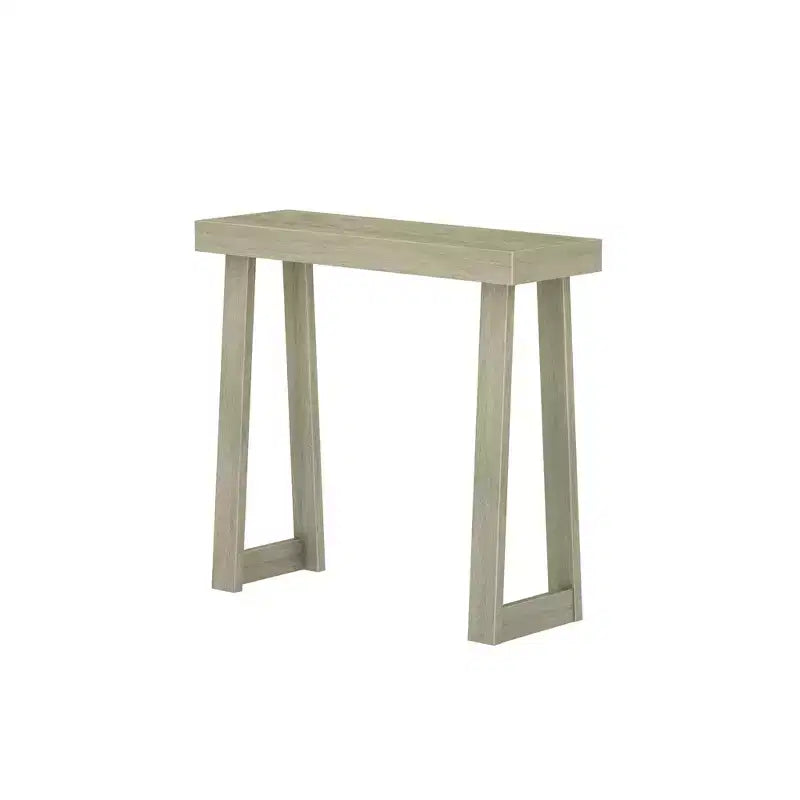 Plank+Beam 36 Console da Tavolo in Legno Massello, Tavolo da Divano Classico Stile Fattoria, Tavolo Stretto da Ingresso per Corridoio