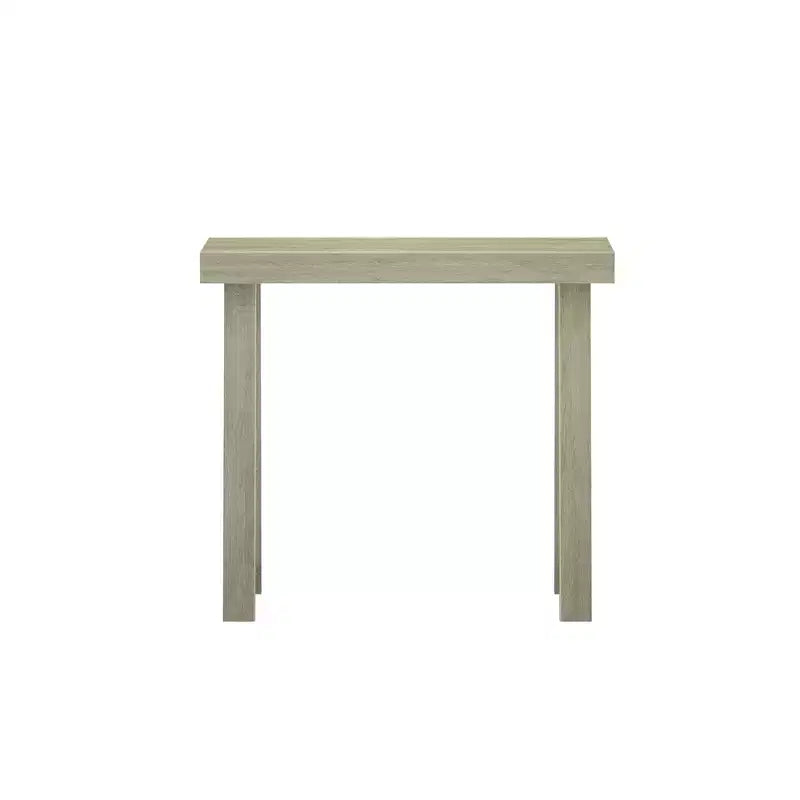 Plank+Beam 36 Console da Tavolo in Legno Massello, Tavolo da Divano Classico Stile Fattoria, Tavolo Stretto da Ingresso per Corridoio