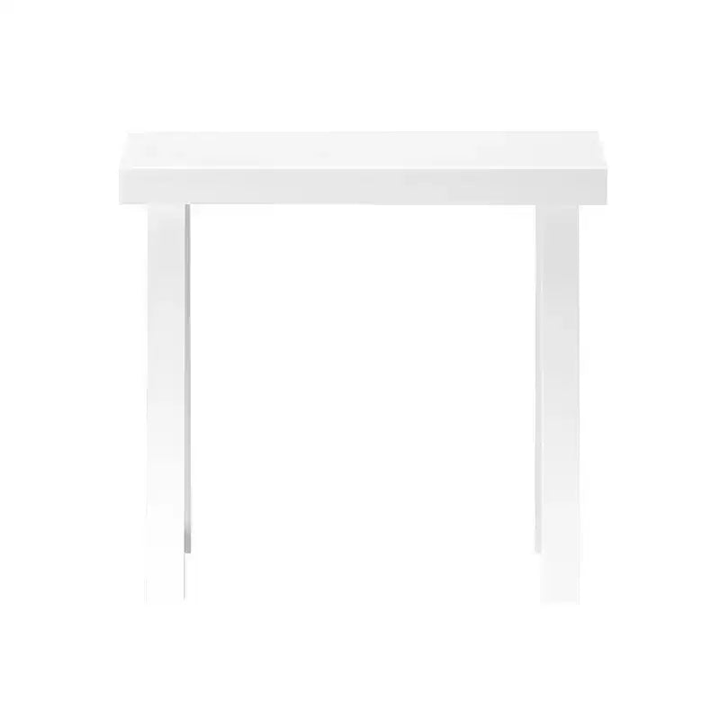 Plank+Beam 36 Console da Tavolo in Legno Massello, Tavolo da Divano Classico Stile Fattoria, Tavolo Stretto da Ingresso per Corridoio