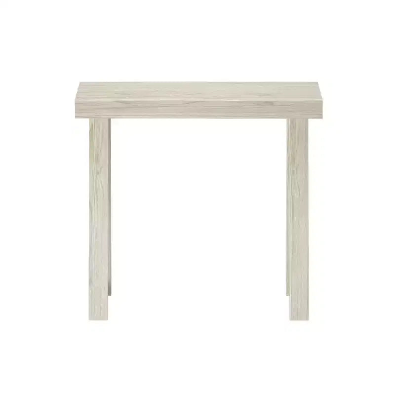 Plank+Beam 36 Console da Tavolo in Legno Massello, Tavolo da Divano Classico Stile Fattoria, Tavolo Stretto da Ingresso per Corridoio