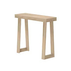 Plank+Beam 36 Console da Tavolo in Legno Massello, Tavolo da Divano Classico Stile Fattoria, Tavolo Stretto da Ingresso per Corridoio