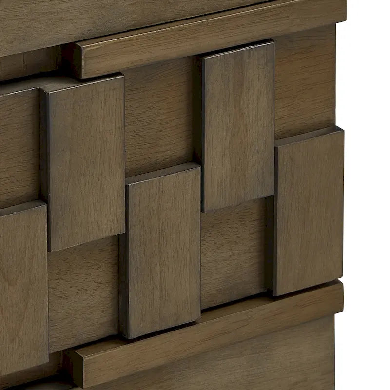 Mobile porta TV in legno con due cassetti in stile medievale - 150 cm