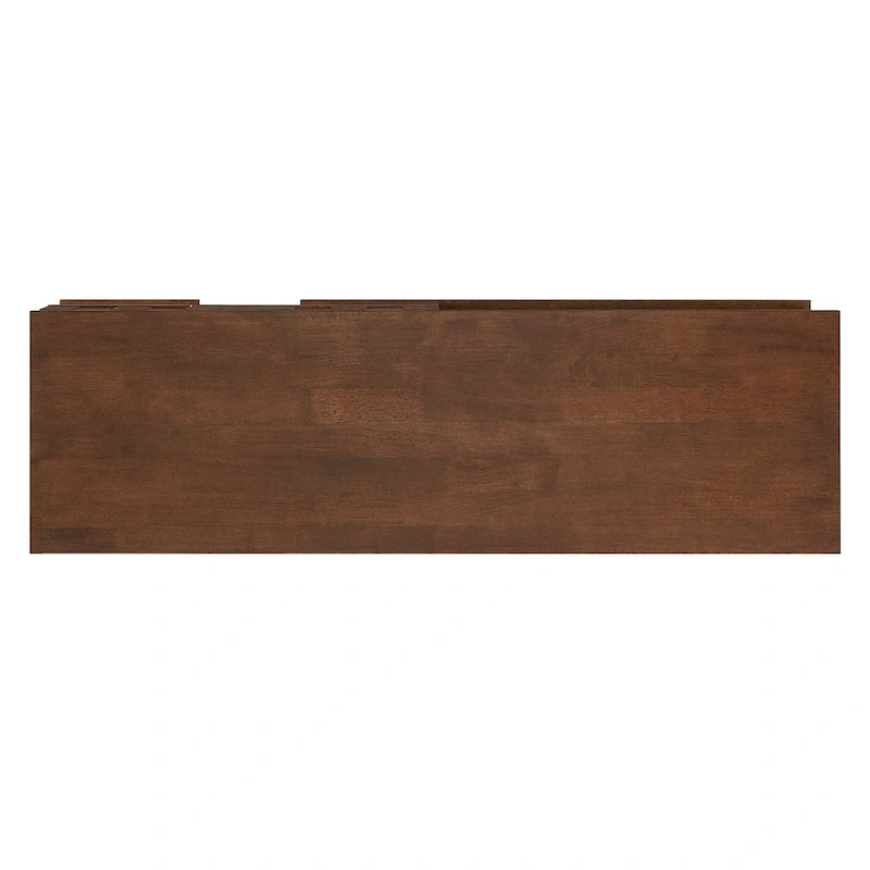 Mobile porta TV in legno con due cassetti in stile medievale - 150 cm