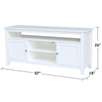 Mobile TV / Porta TV con 2 ante - 57