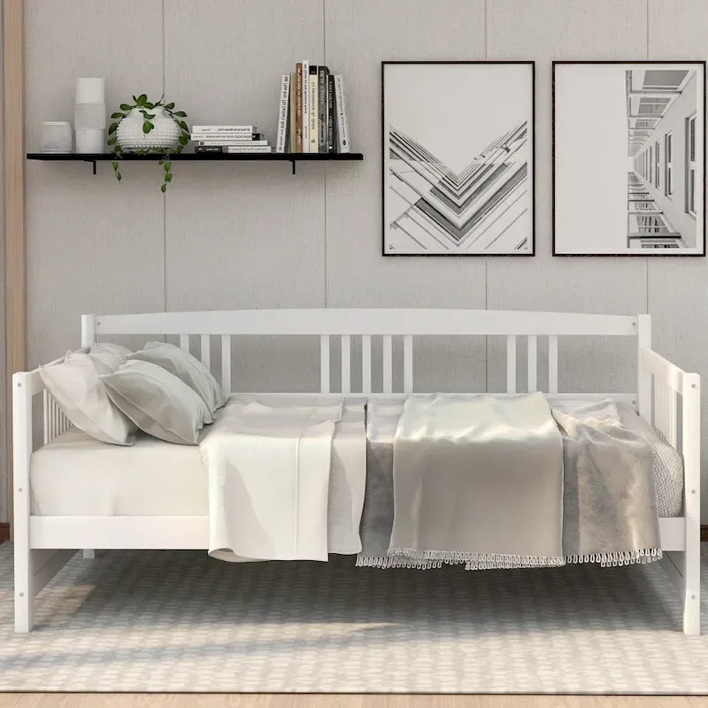 Divano letto in legno per camera da letto