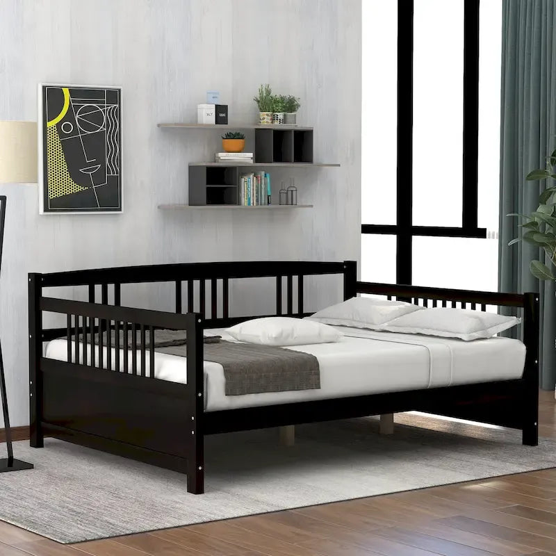 Divano letto in legno per camera da letto