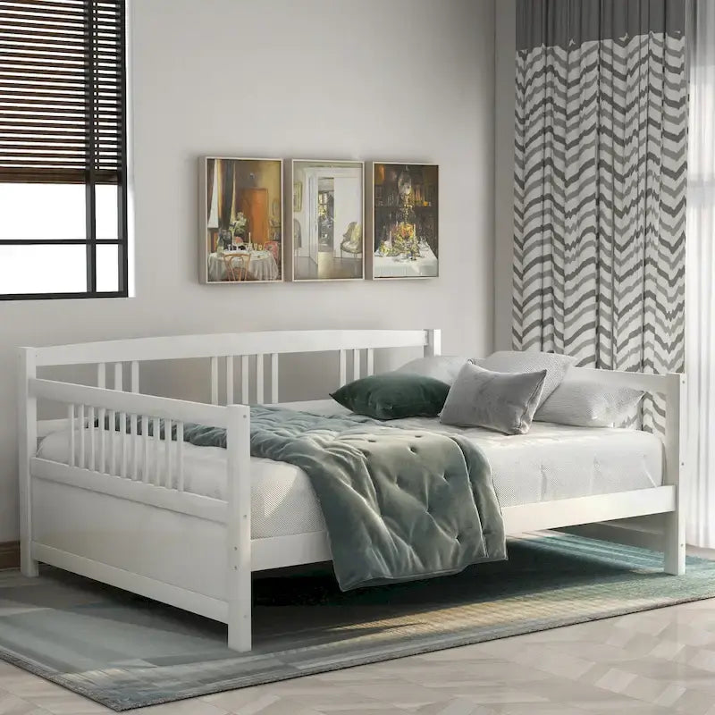 Divano letto in legno per camera da letto
