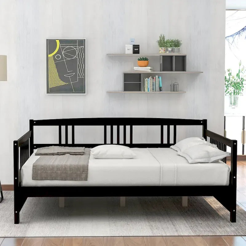 Divano letto in legno per camera da letto