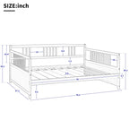 Divano letto in legno per camera da letto